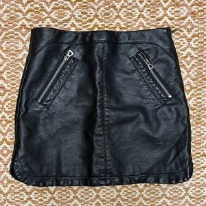 Urban Outfitter’s Leather Mini Skirt